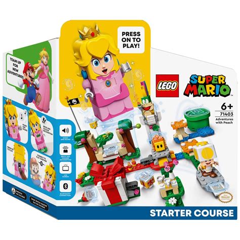 adventures with peach starter course|lego peach adventures starter course.